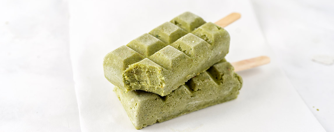 Sorvete de iogurte e matcha: uma sobremesa fresca e saudável para o verão