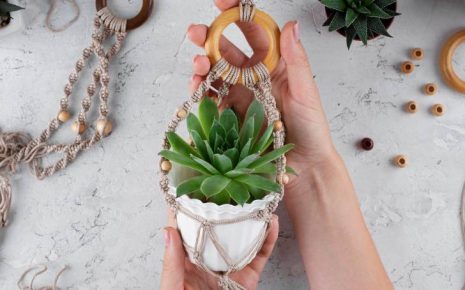 Gostava de ter este suporte para plantas? Faça o seu!