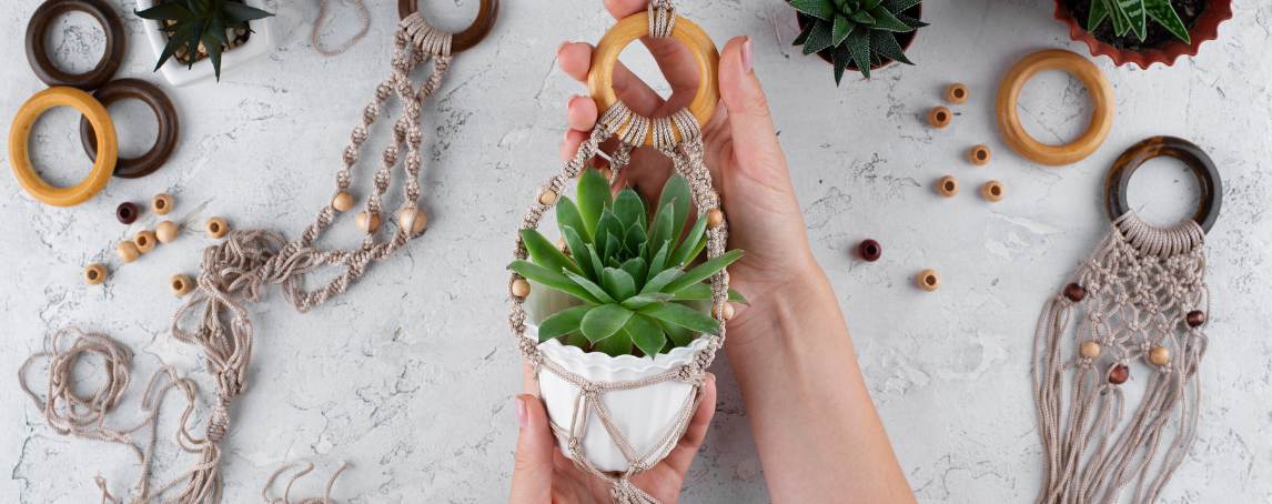 Gostava de ter este suporte para plantas? Faça o seu!