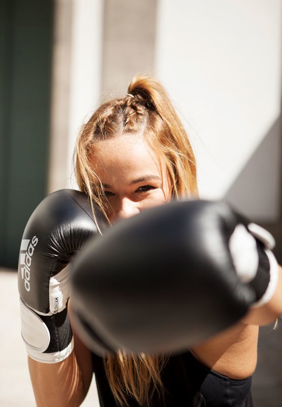 a pentacampeã de boxe juliana rocha