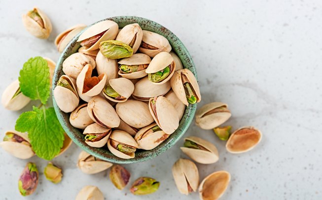 O pistácio diminui a sensação de fome e reduz o índice de massa corporal