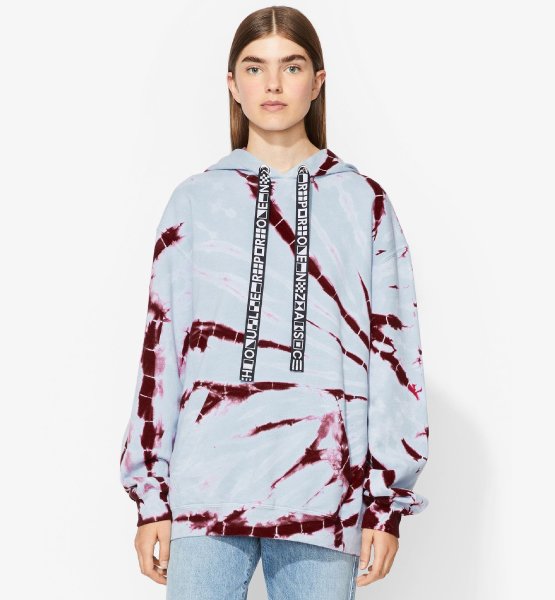 tie-dye hoodie proenza schouler