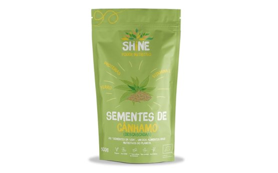 Sementes de cânhamo bio da Shine