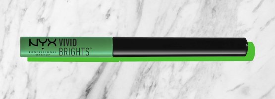 eyeliner, nyx, verde