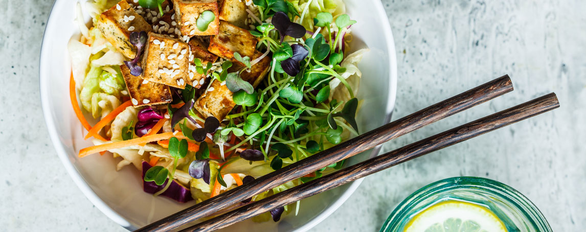 Esta receita com tofu é ideal para os dias quentes