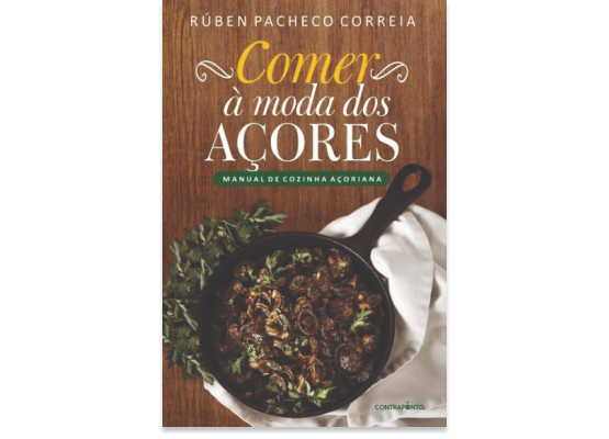 livro comer à moda dos açores de Ruben Pacheco Correia