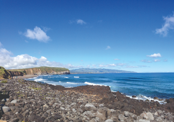 Praia de Santa Bárbara Ribeira Grande - São Miguel, Açores