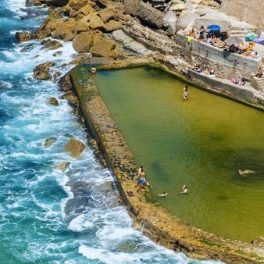 12 piscinas de água salgada