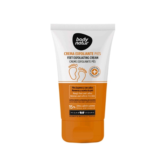 pés gretados creme esfoliante body natur