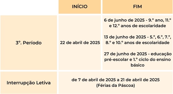 calendário escolar 2024/2025 3