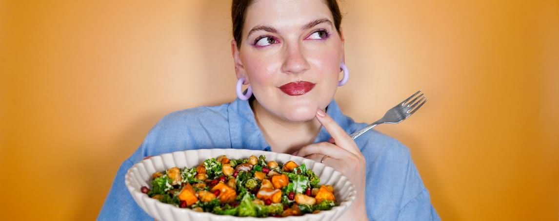 A Cozinha da Cameira. Salada morna de outono