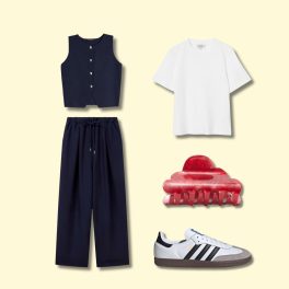 5 looks para 5 dias da semana: as calças de corte direito é o que precisa para um look formal