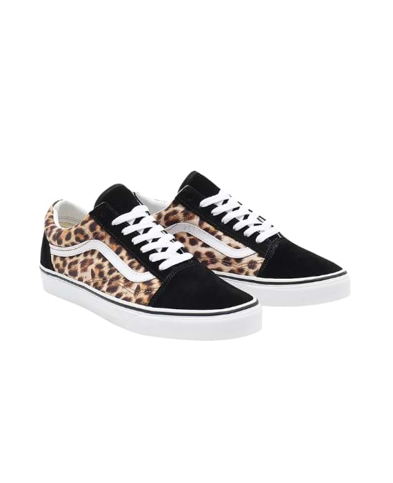 tenis vans padrao leopardo