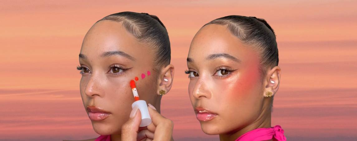 Sunset blush: a tendência de maquilhagem que recria o pôr do sol no rosto