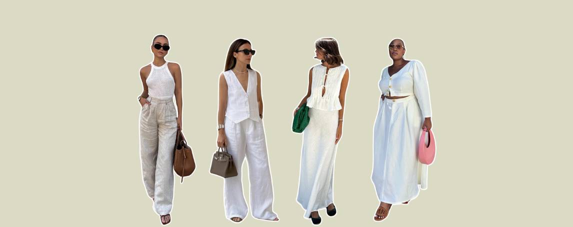 #Como se usa: branco, a cor que eleva qualquer look de verão