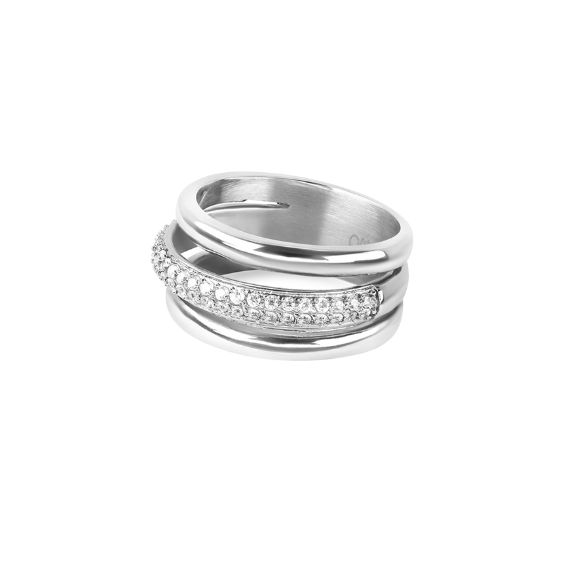 Anel Silver Frost Crystal Ring, One, 49€