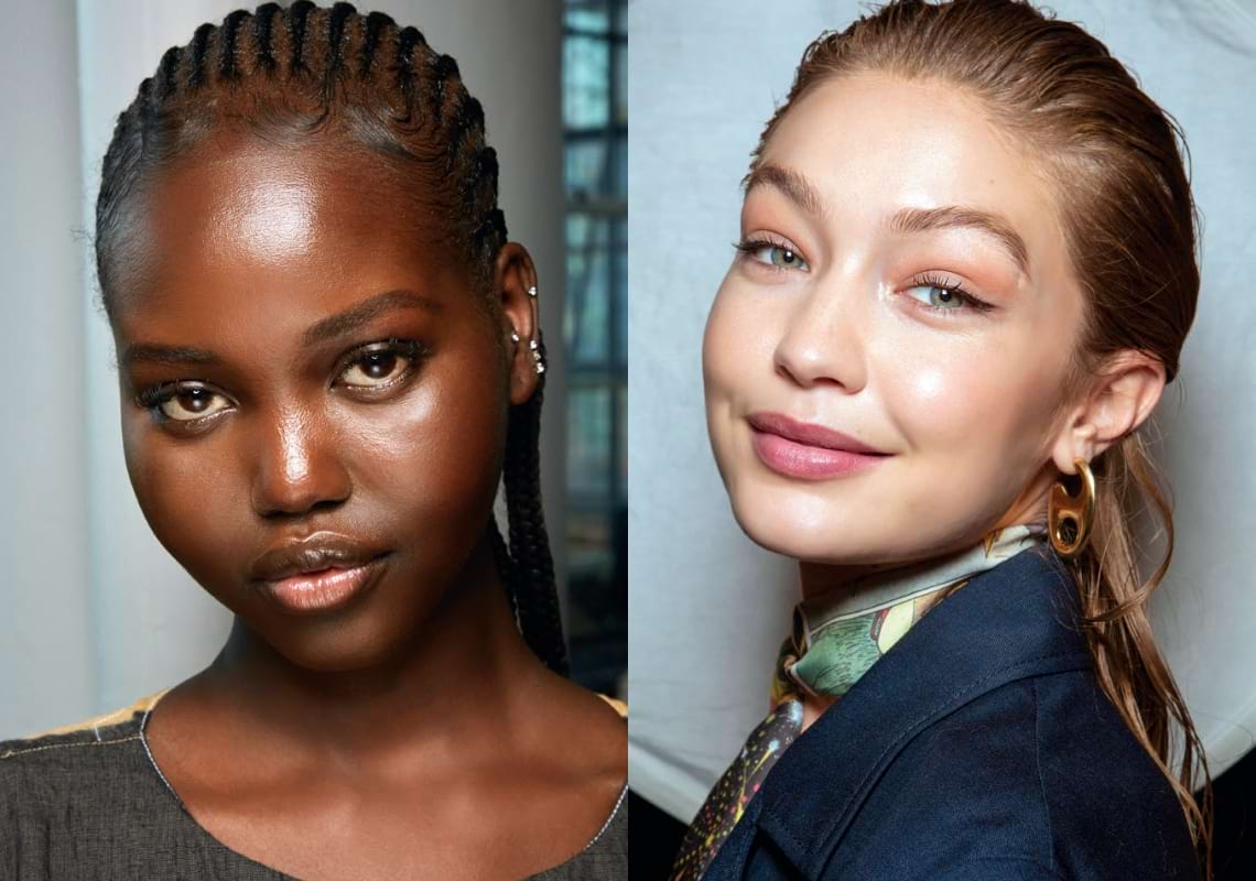 Gigi Hadid Adut Akech